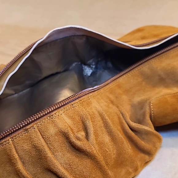 Chico's Tan Tall Women's Suede Boots - Picture 5 of 6